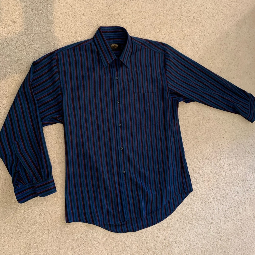 Silk dress shirt